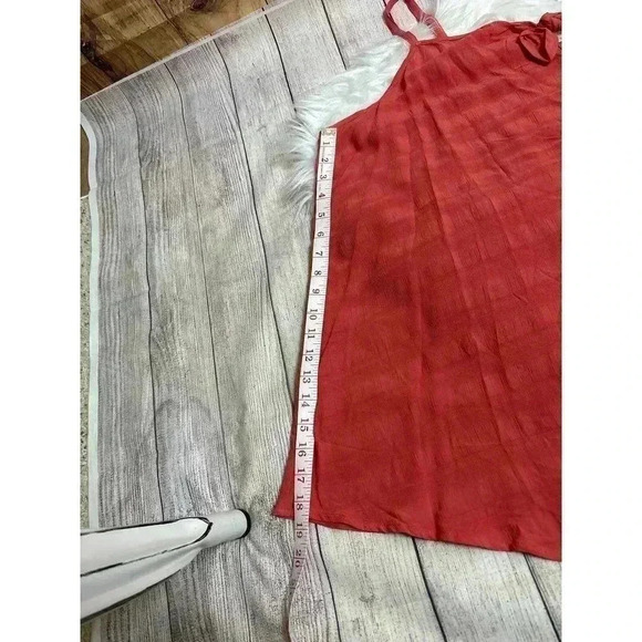 Torrid Plus Size Sophie Textured Woven Bow Front Swing Cami Tank Peach Size 3 - Picture 6 of 6